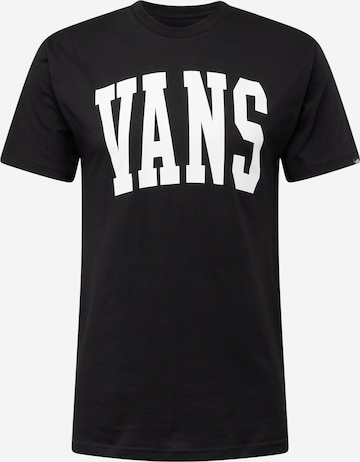 T-Shirt VANS en noir : devant