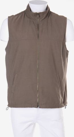 Greenvillage Vest in XS in Brown: front