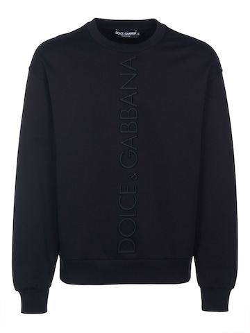 DOLCE & GABBANA Sweatshirt‌‌‌‌‌‌‌‌‌‌ in Schwarz: Vorderseite