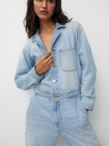 Pull&Bear Jumpsuit in Blau