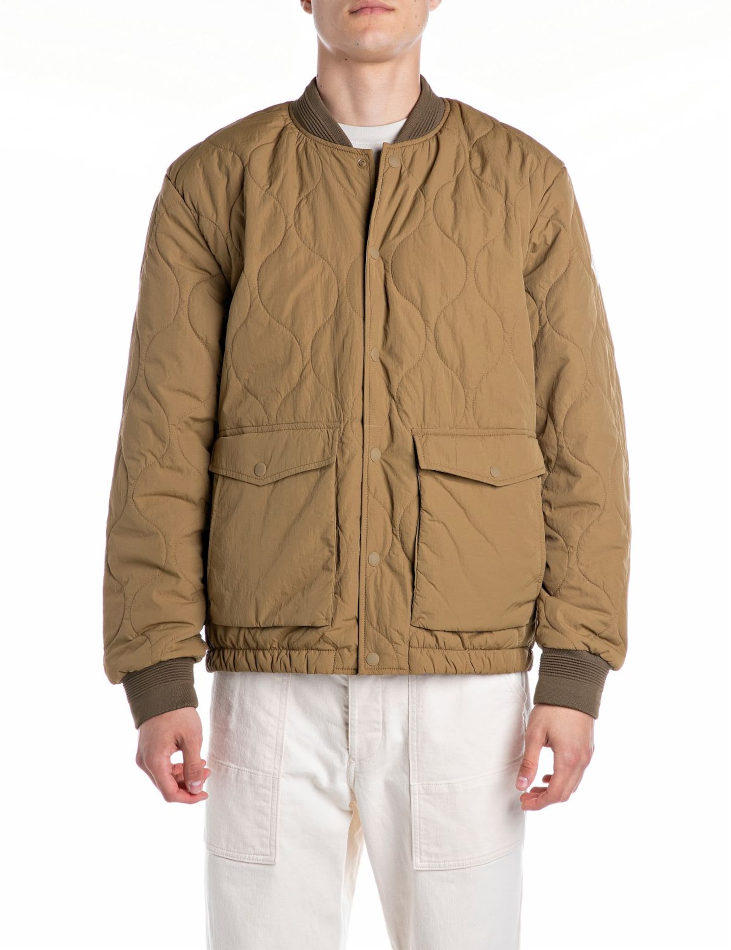 REPLAY Between-Season Jacket in Bronze: front