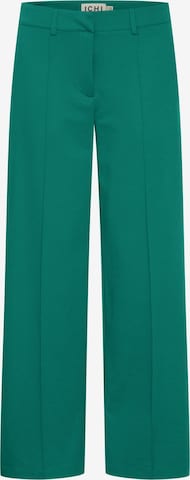 ICHI Pants in Green: front