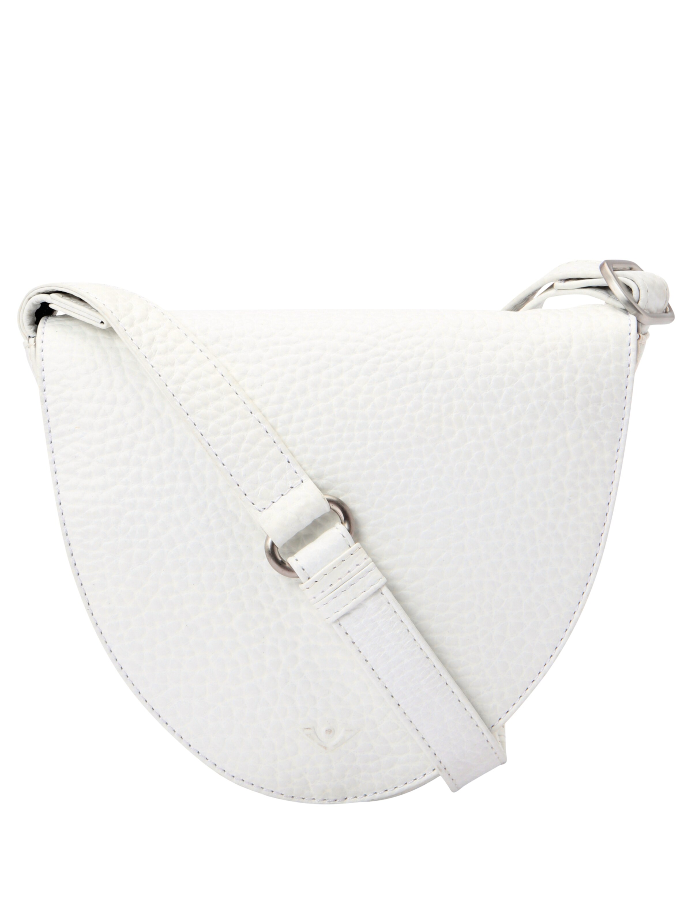 VOi Shoulder Bag in White: front