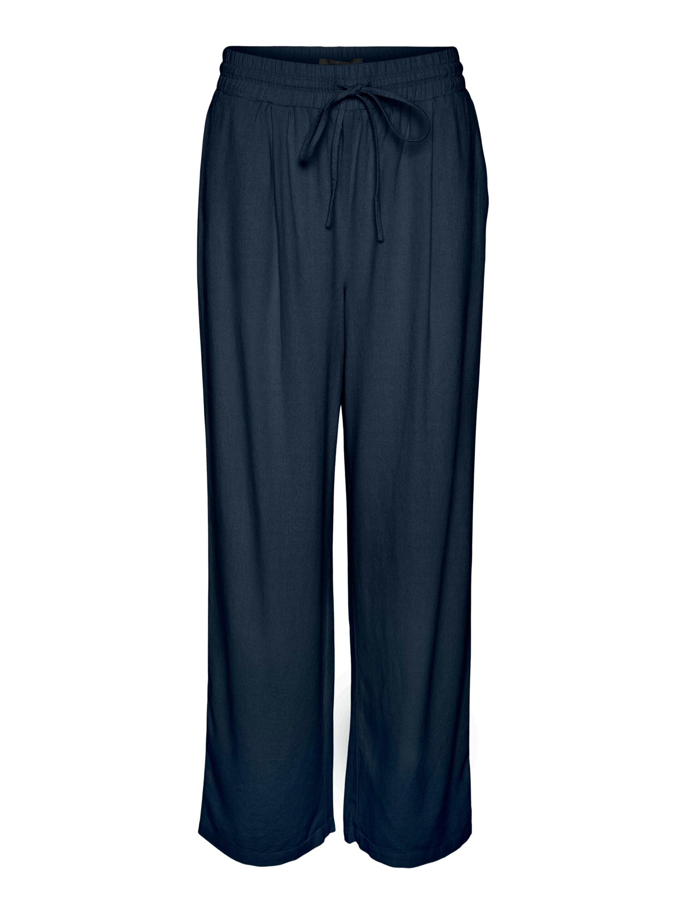 VERO MODA Broek in 36 in de kleur Marine, Productweergave
