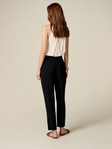 oltre Loosefit Broek in Zwart