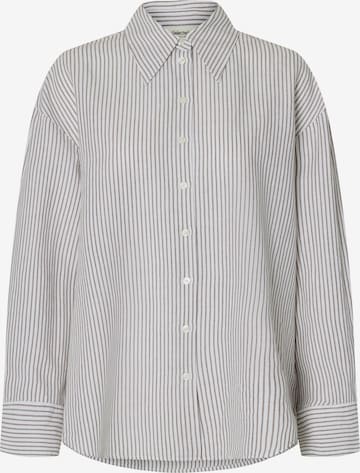 SELECTED Bluse 'SLFCLEO' in Weiß: Vorderseite