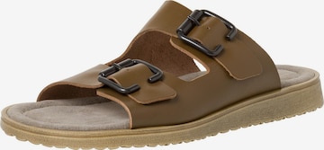 s.Oliver Pantolette in Braun: Vorderseite