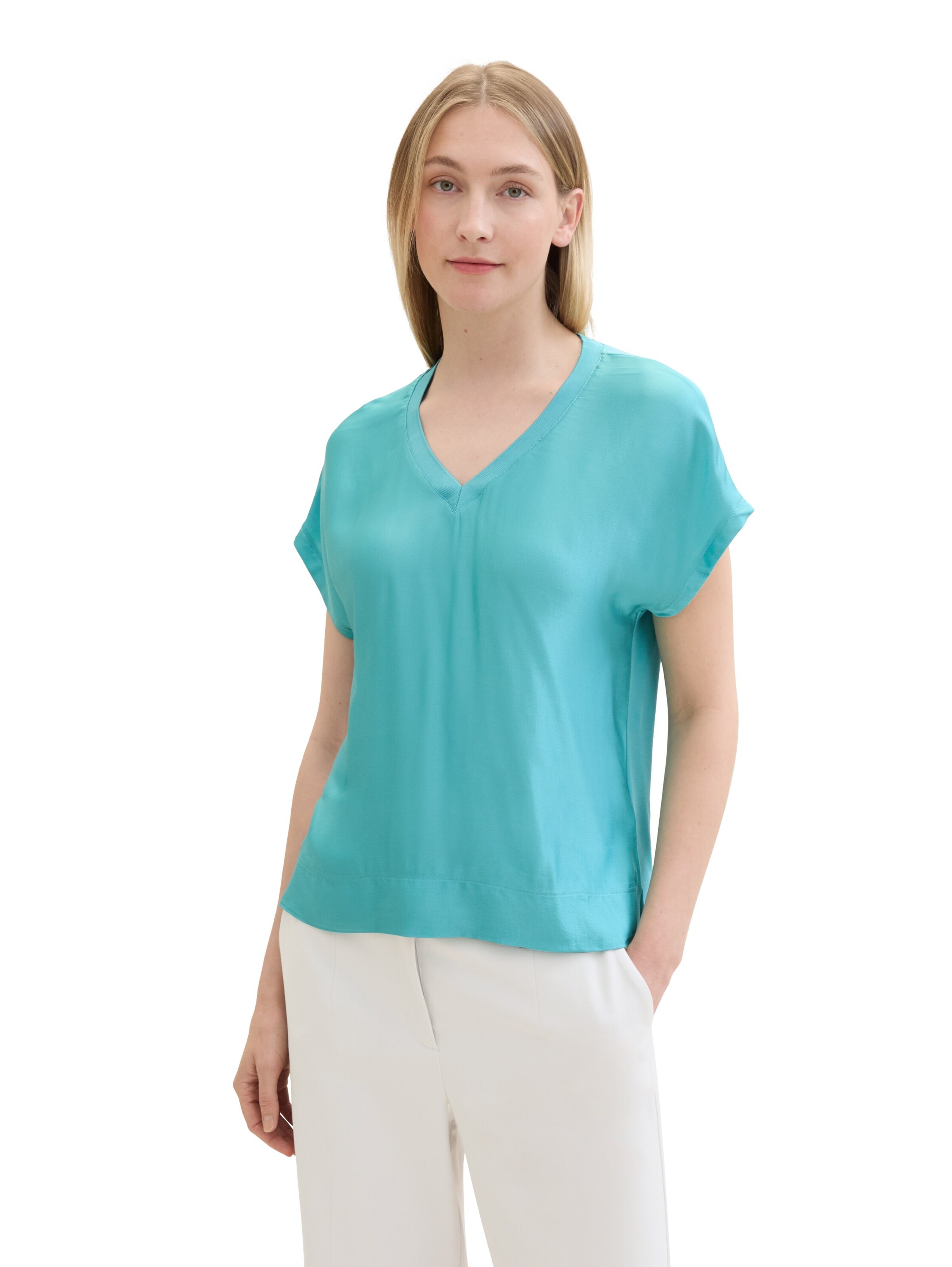 TOM TAILOR Shirt in Blue