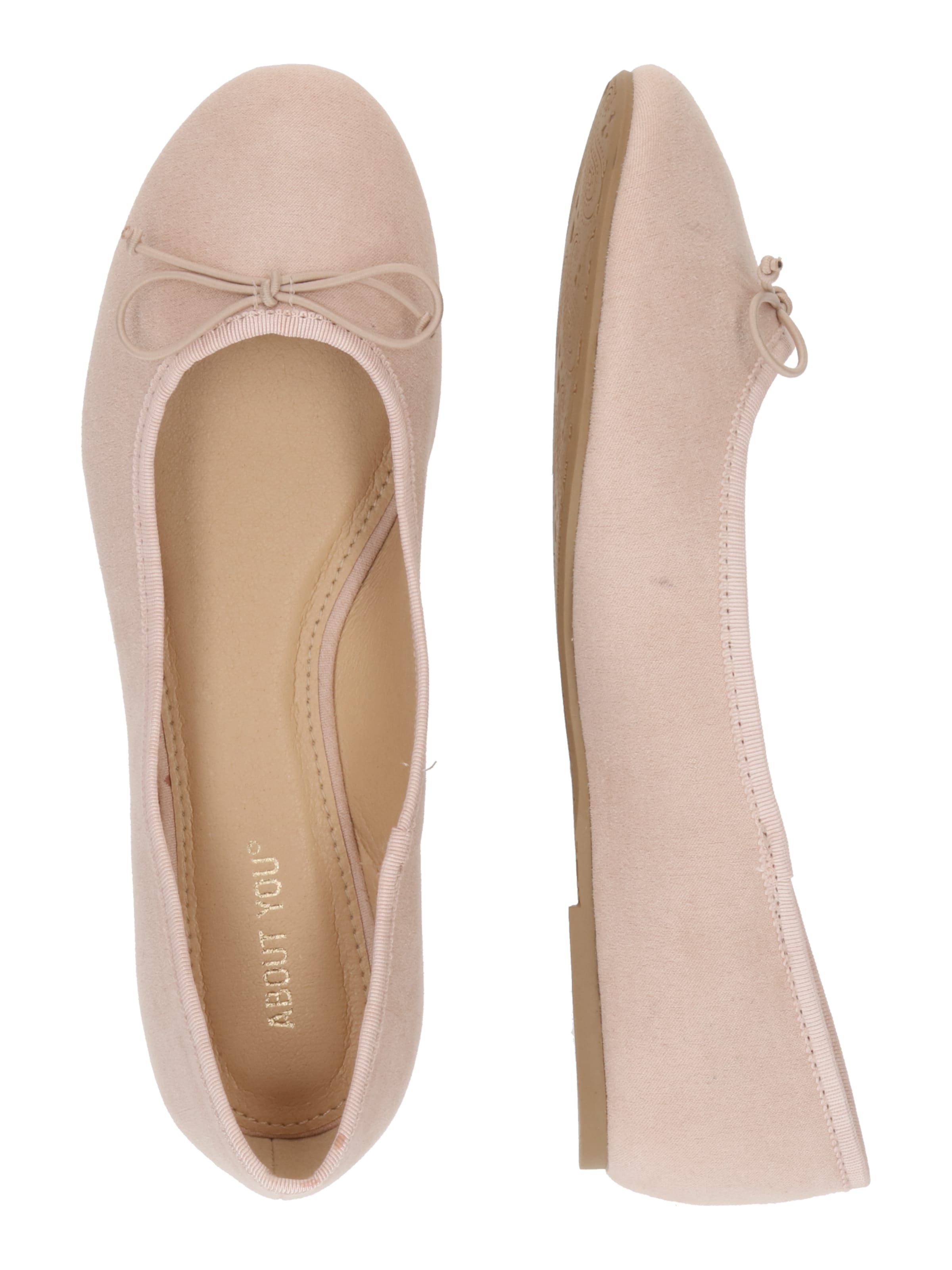 Chaussure basse 'Beyza' ABOUT YOU en rose