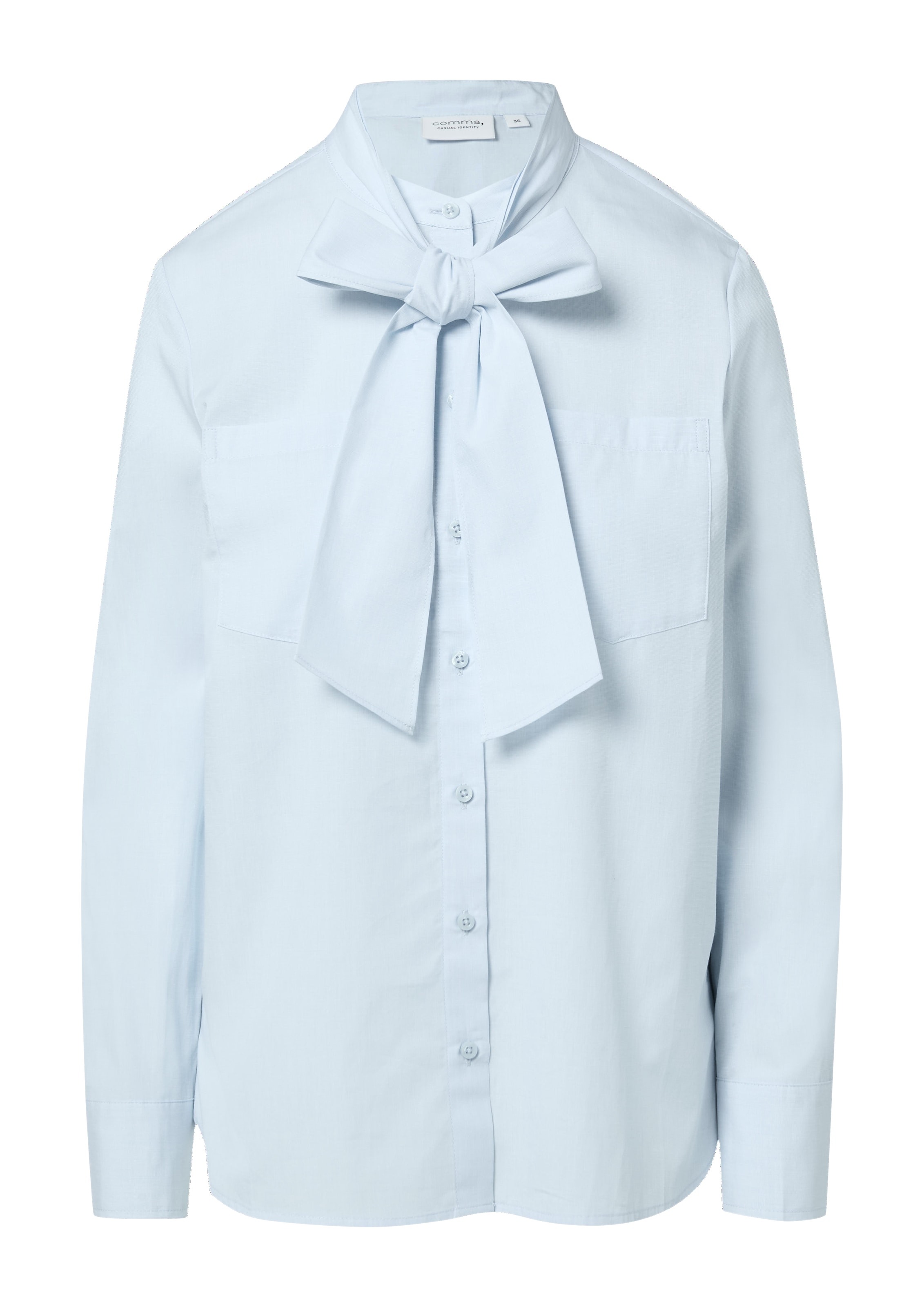 comma casual identity Blouse in Blue: front