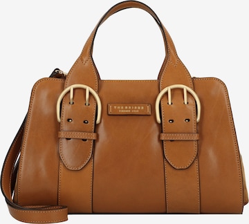 The Bridge Handbag in Brown: front