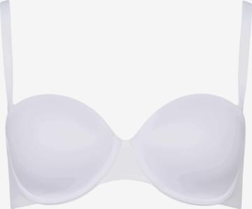 BeeDees Bra 'Stepy Soft WDP' in White: front