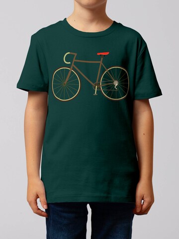 T-Shirt 'Fahrrad' watabout.kids en vert