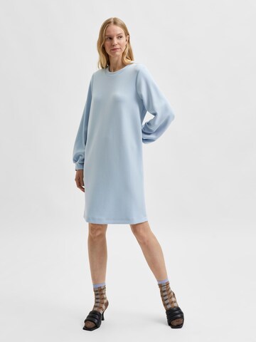 SELECTED FEMME Kleid 'Tenny' in Blau