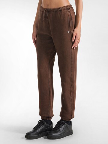 DEHA Slim fit Trousers in Brown