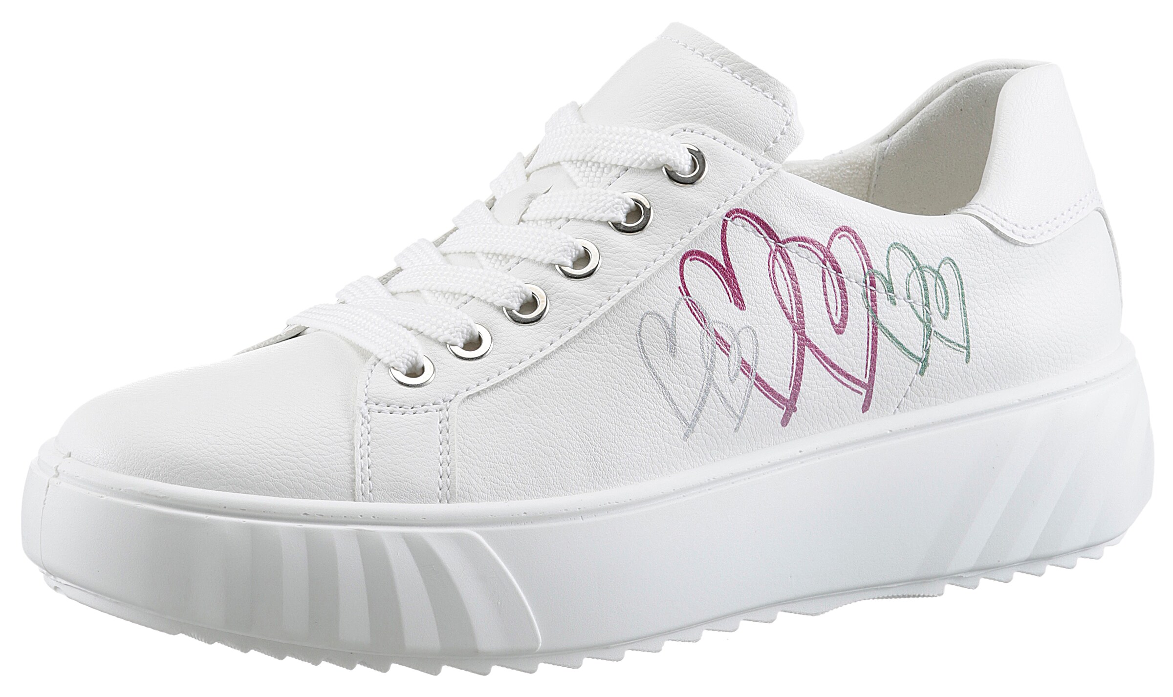 ARA Sneaker in Weiß: Vorderseite