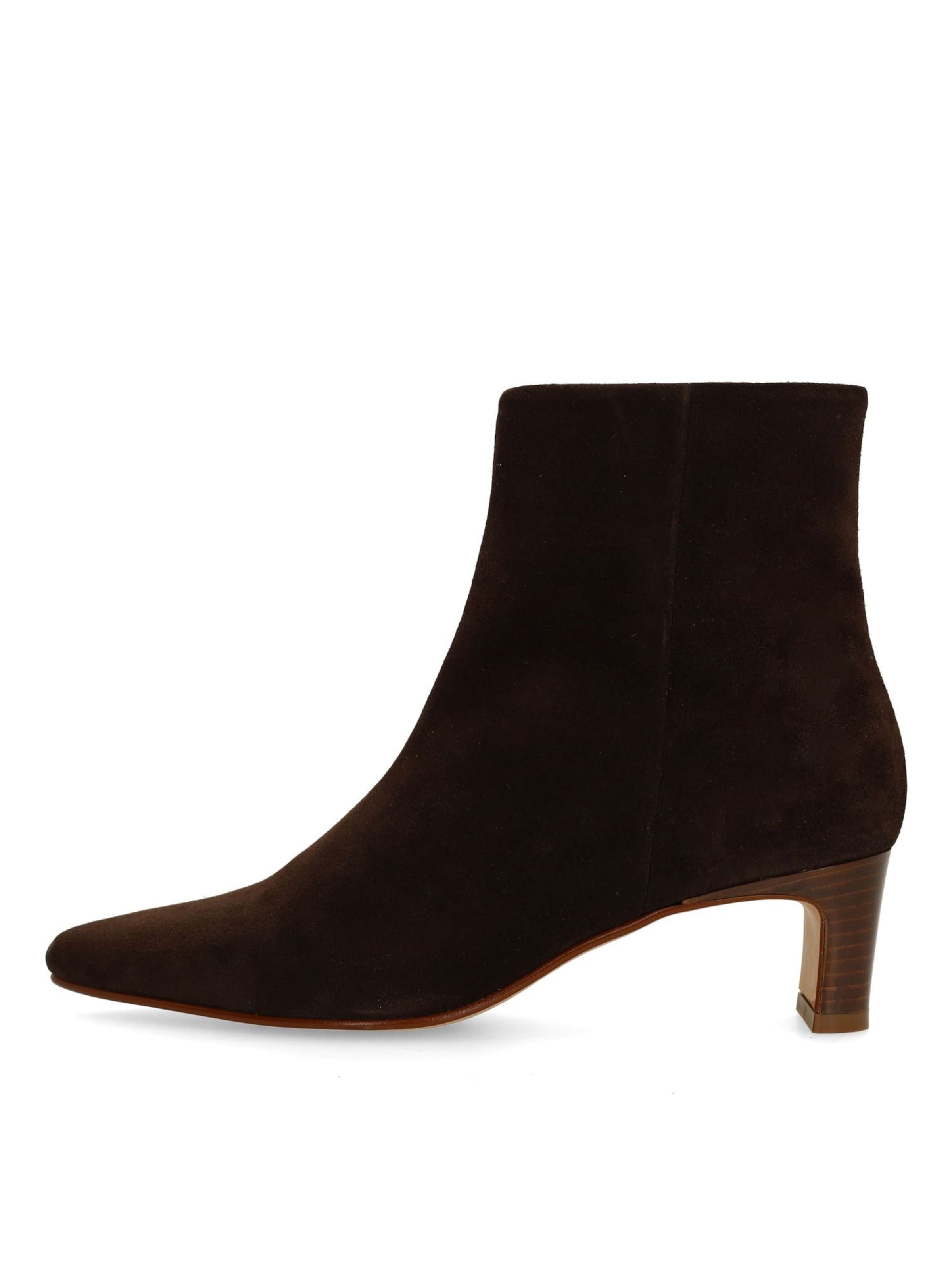 MANFIELD Stiefelette in Braun