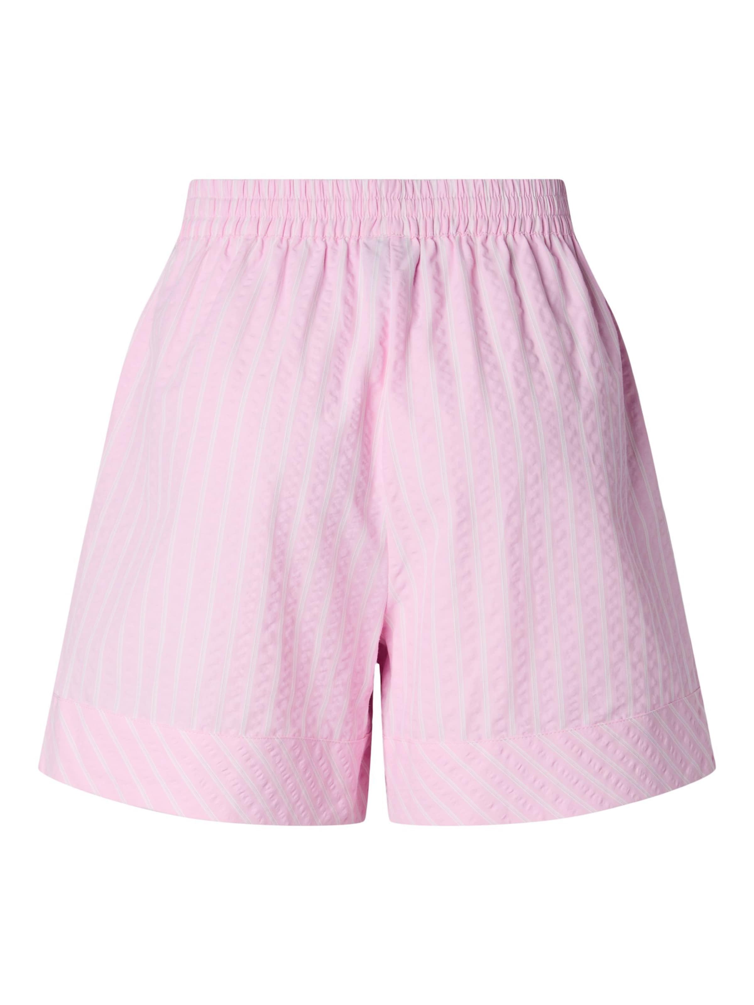 Loosefit Pantalon PIECES en rose