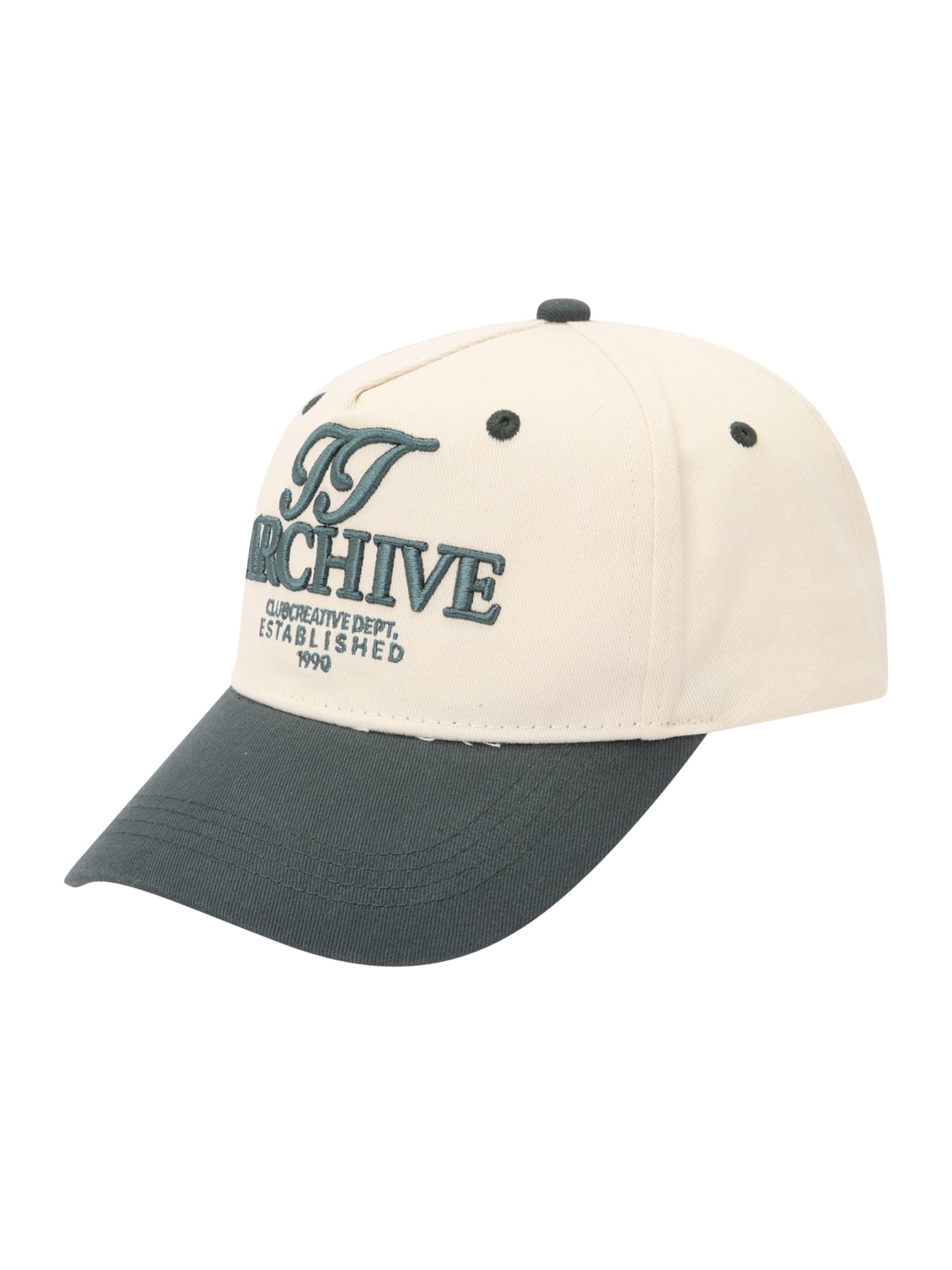 žalia JACK & JONES Kepurė 'JACFRAME HAINES': priekis