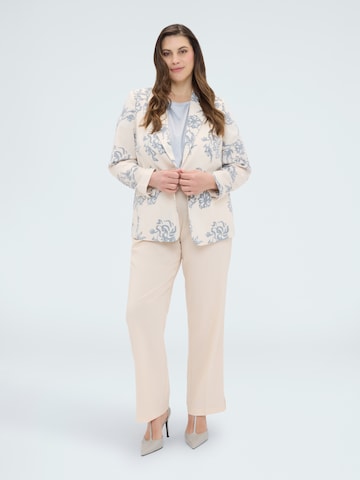 Blazer Fiorella Rubino en beige