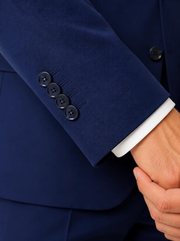 Guild Slim fit Suit 'Extra Slim fit Business Anzug' in Blue