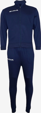 Survêtement Givova en bleu : devant