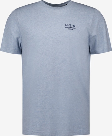 T-Shirt NZA en bleu : devant