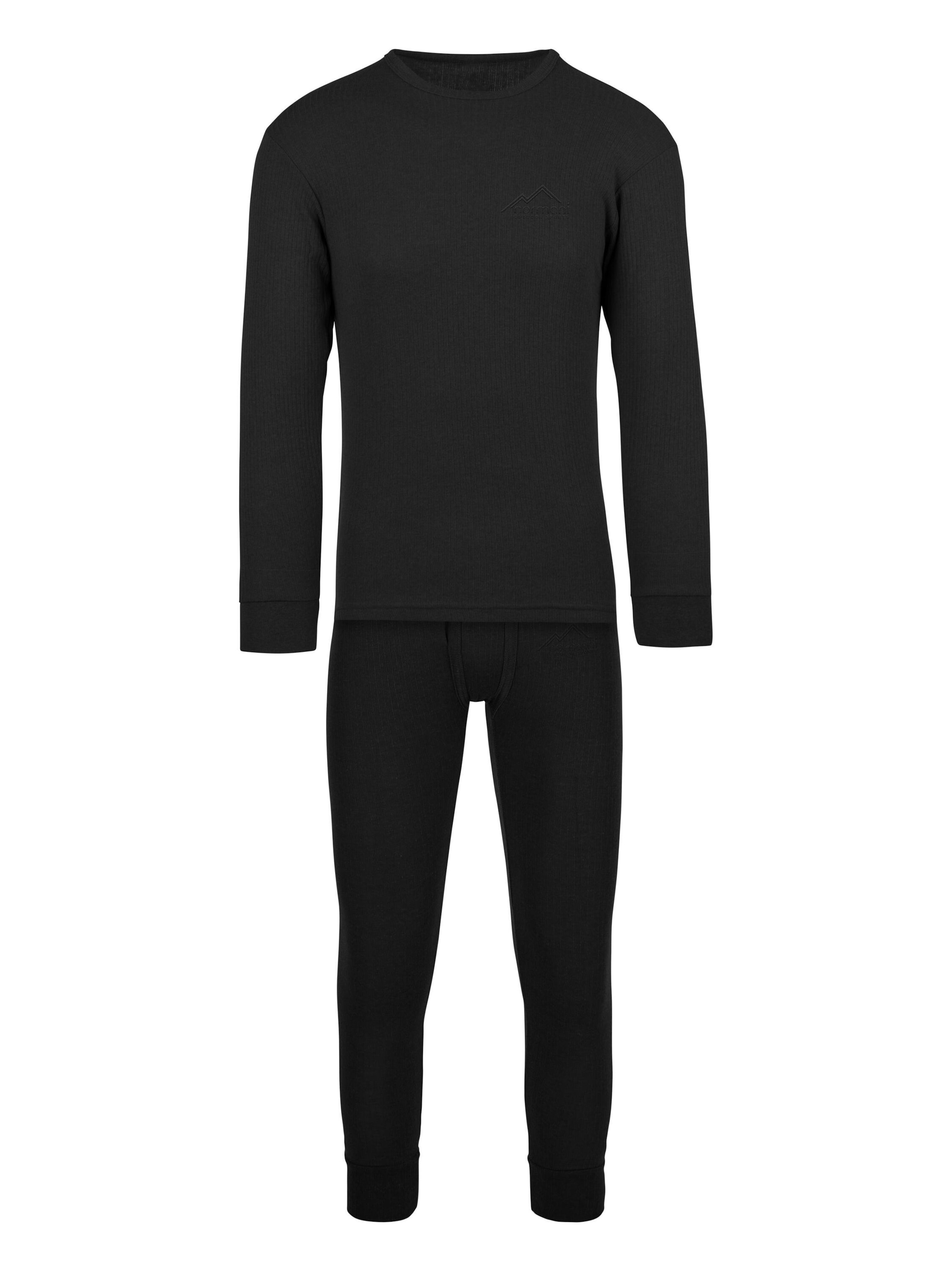 normani Tracksuit in Black: front