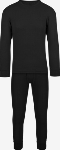 normani Tracksuit in Black: front
