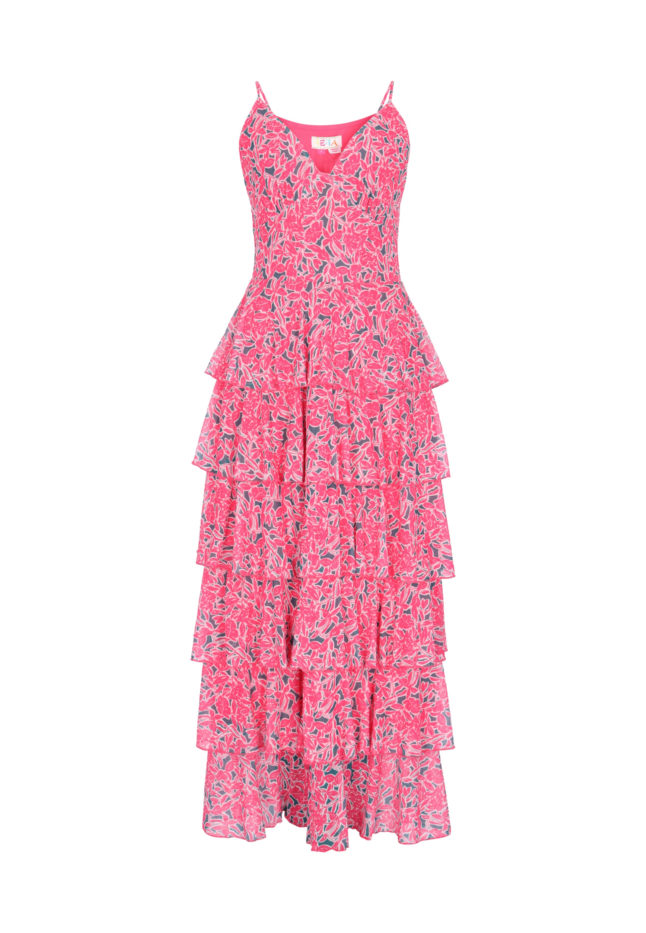 IZIA Dress in Pink: front
