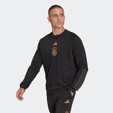 juoda ADIDAS PERFORMANCE Sportinio tipo megztinis 'Germany Tiro 23 ': priekis