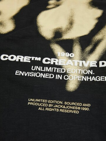 T-Shirt 'JCORECHARGE' JACK & JONES en noir