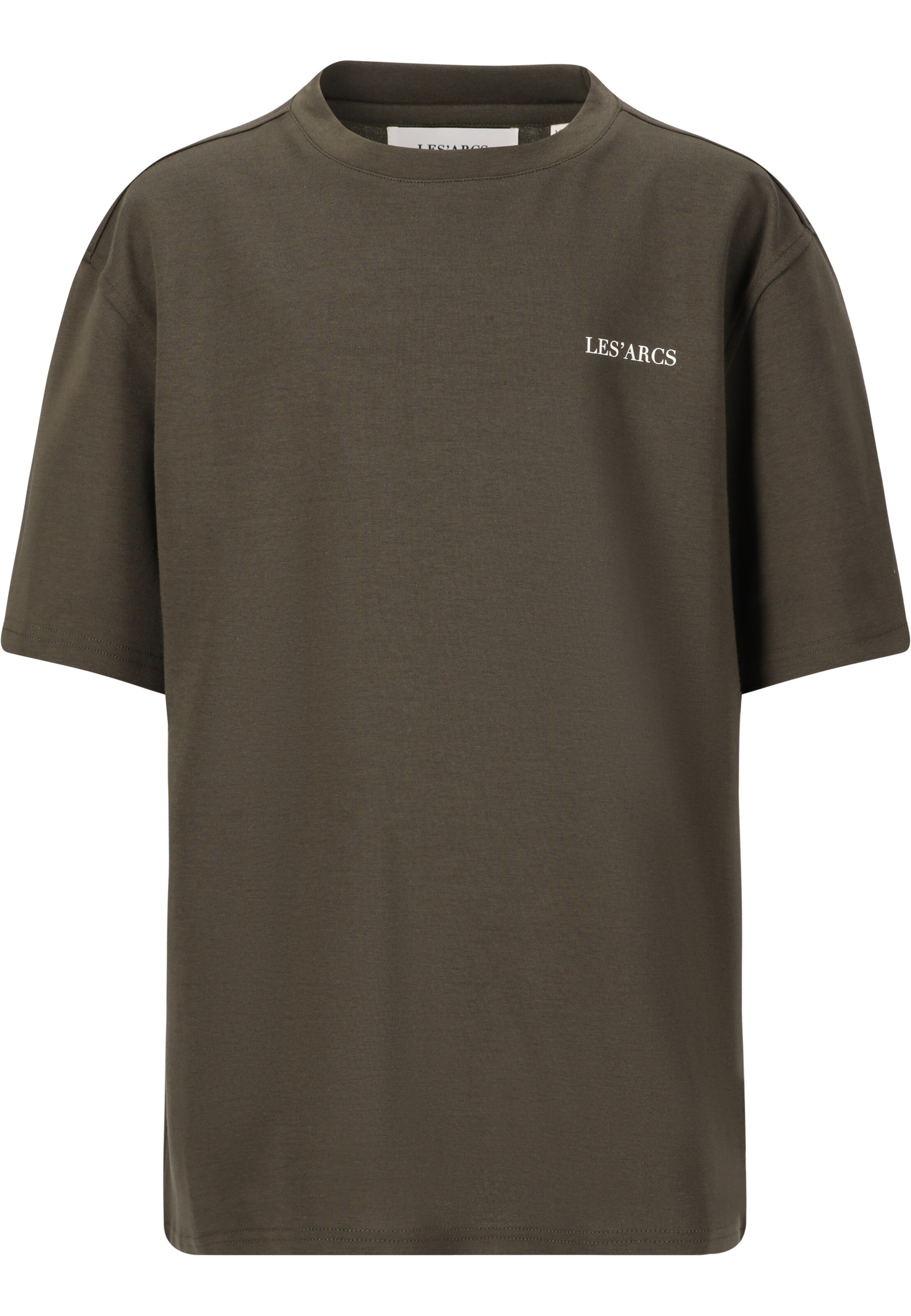 Les'Arcs T-Shirt 'Tynan' in Schwarz: Vorderseite