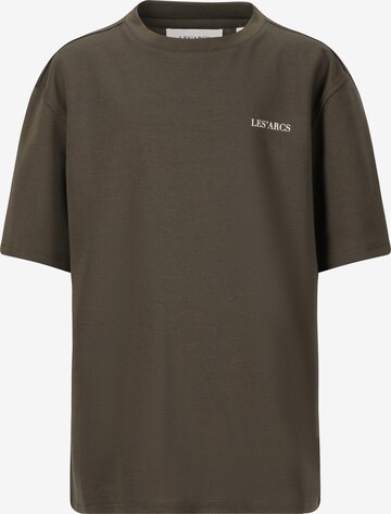 Les'Arcs T-Shirt 'Tynan' in Schwarz: Vorderseite