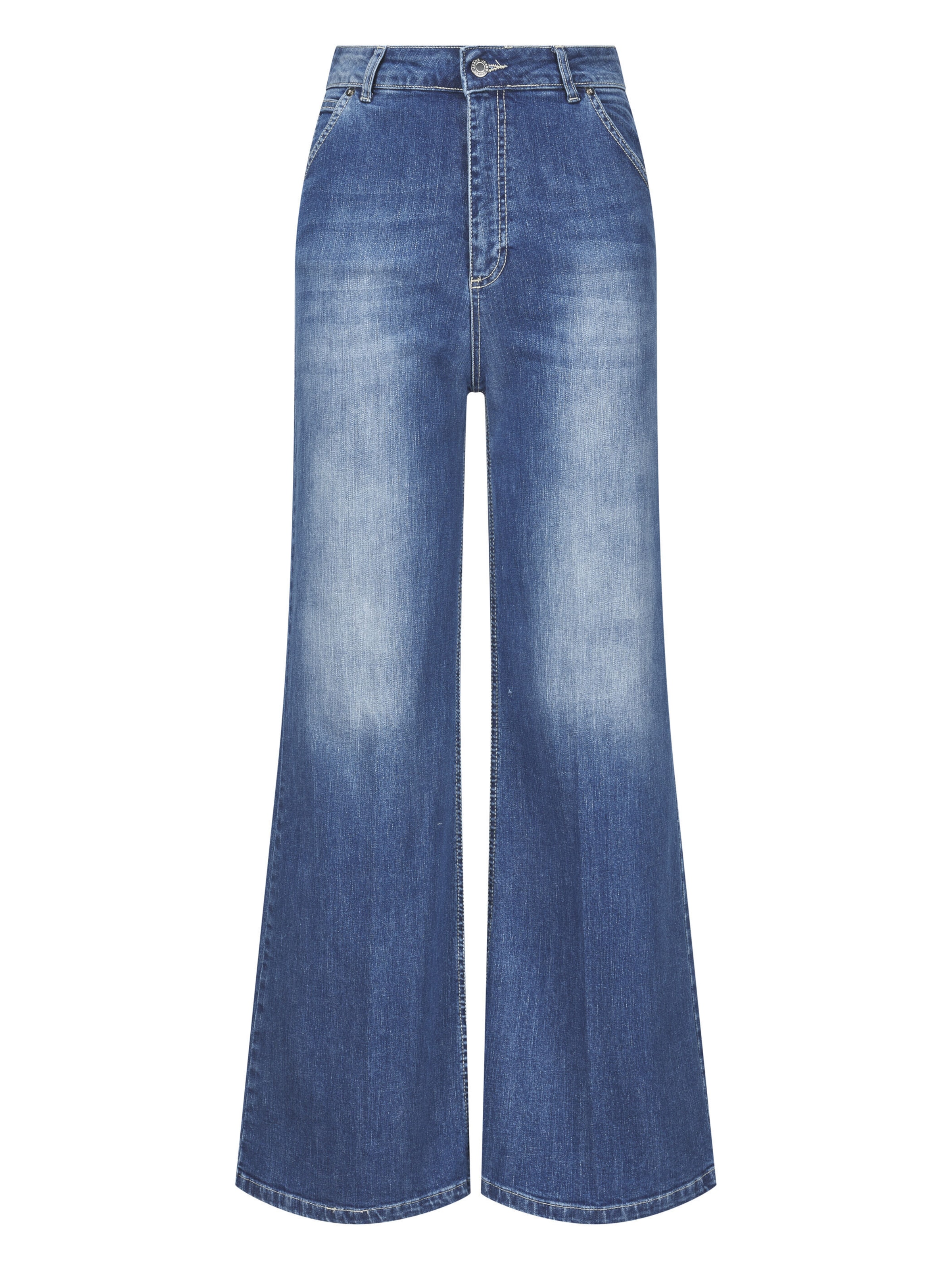 Nicowa Regular Jeans MARLOWI in Blau: Vorderseite