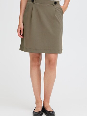 Oxmo - Falda 'Tayra' en verde: frente