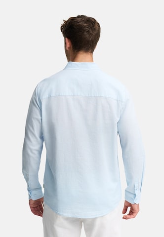 INDICODE JEANS Regular fit Business shirt 'Ceppo' in Blue