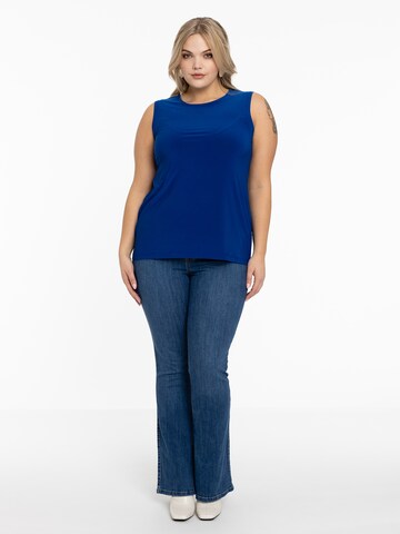 YOEK Top in Blauw