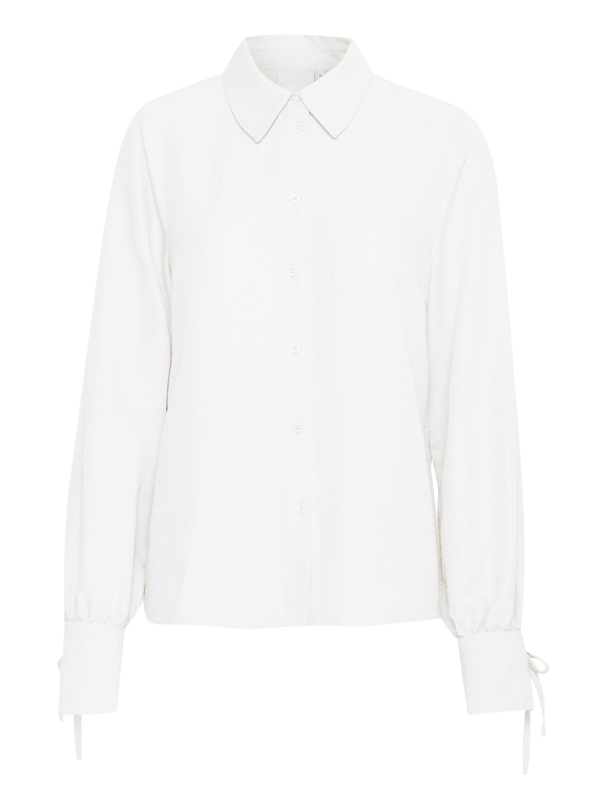 ICHI Bluse 'Naima' in Weiß: Vorderseite