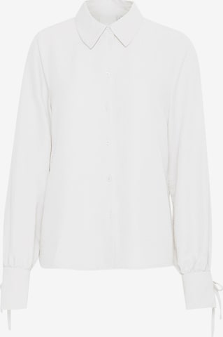 ICHI Bluse 'Naima' in Weiß: Vorderseite