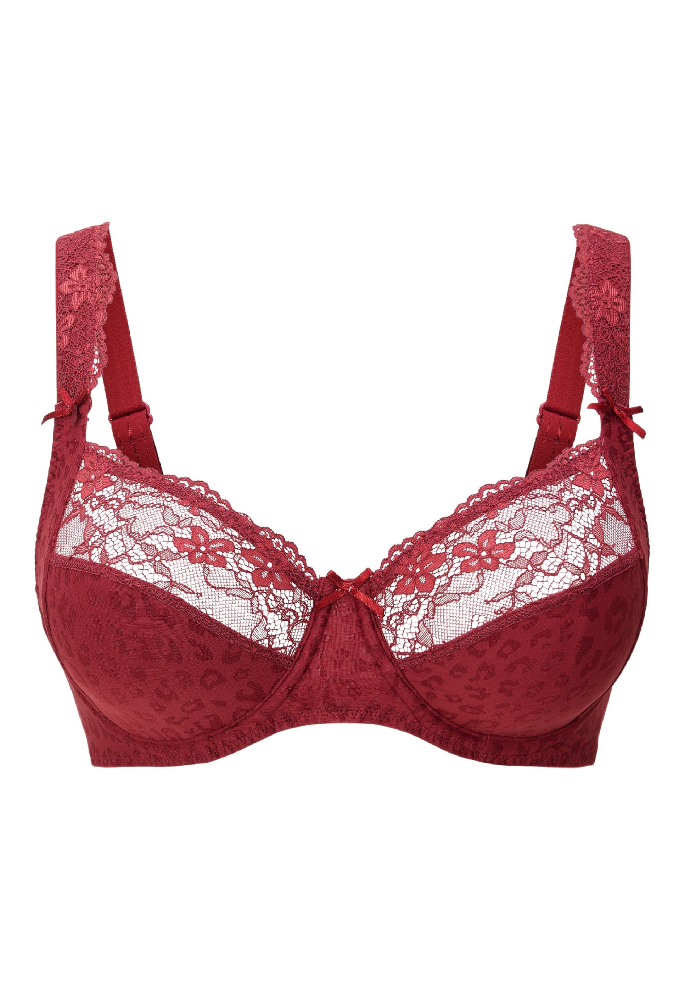 T-shirt Reggiseno di LingaDore in rosso: frontale