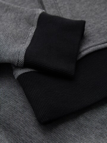 Giacca di felpa di Ombre in nero