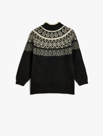 Koton Pullover in Schwarz