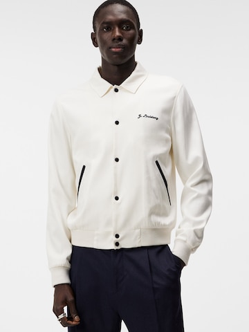 J.Lindeberg Демисезонная куртка 'Varez' в Белый: спереди