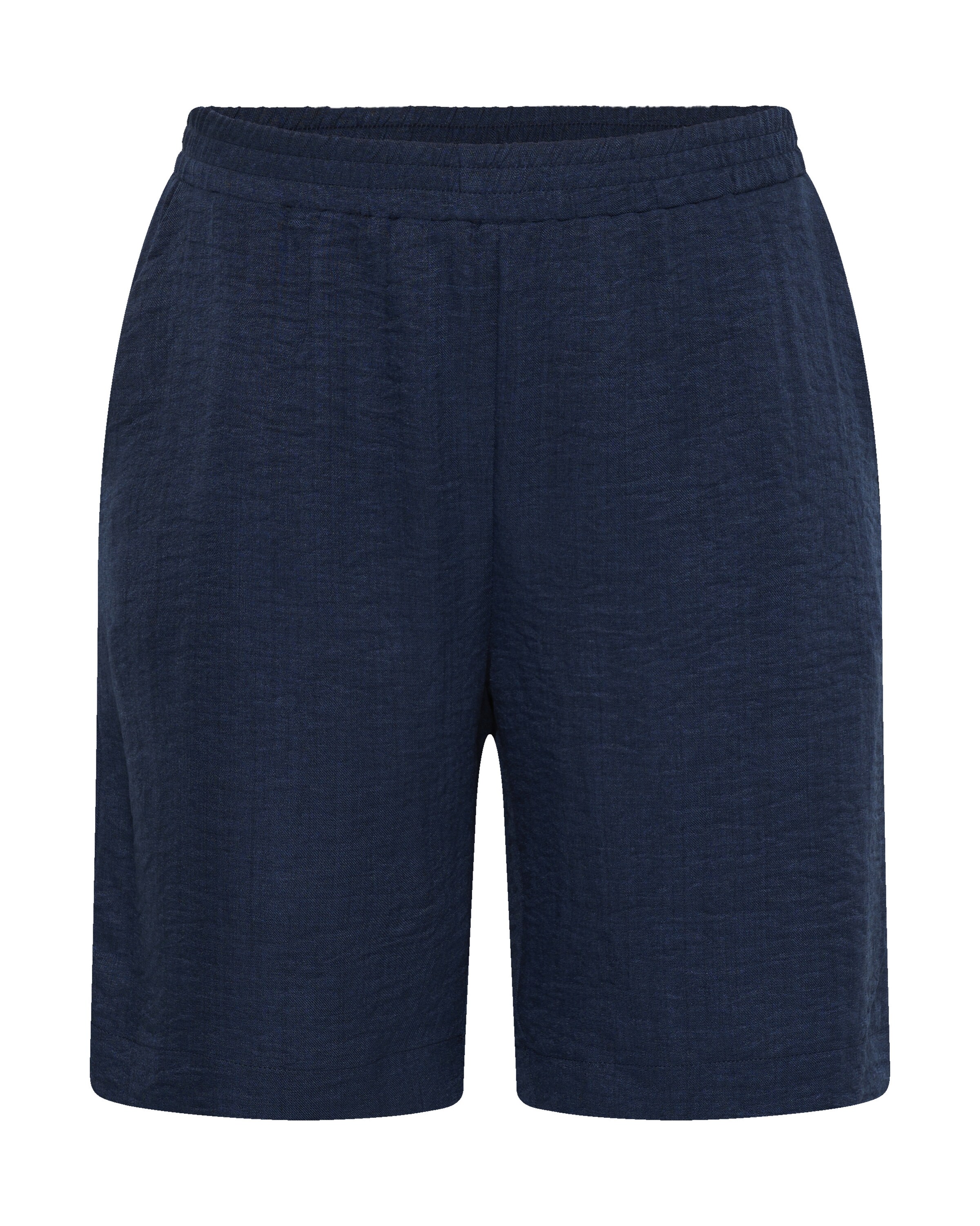 KAFFE CURVE Loose fit Trousers in Blue: front