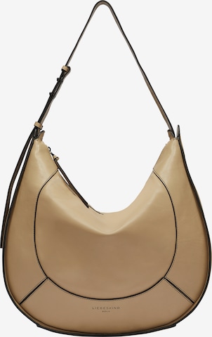 Liebeskind Berlin Shoulder Bag in Beige: front