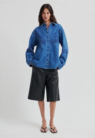 SECOND FEMALE Blouse 'Cornelia' in Blauw