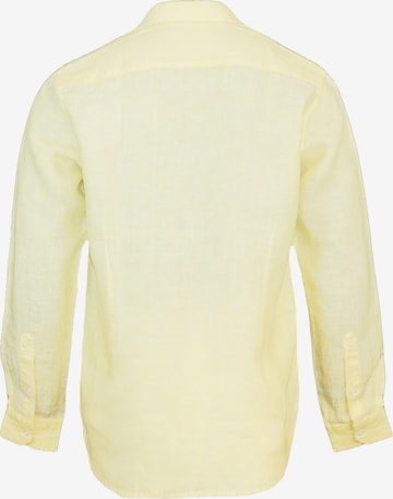 U.S. POLO ASSN. Regular fit Button Up Shirt in Yellow