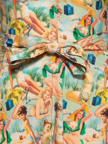 Queen Kerosin Summer Dress in Mixed colors
