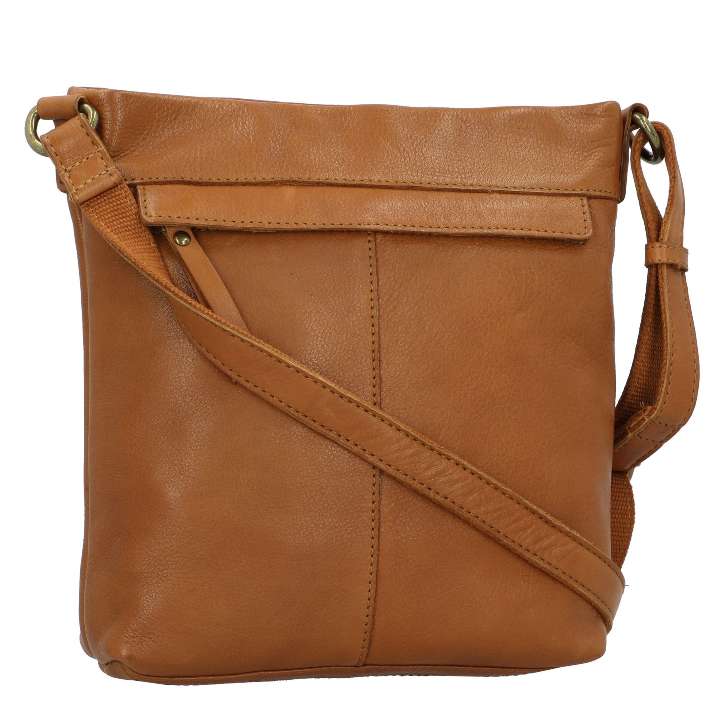 GREENBURRY Schoudertas 'Colombiana' in Bruin